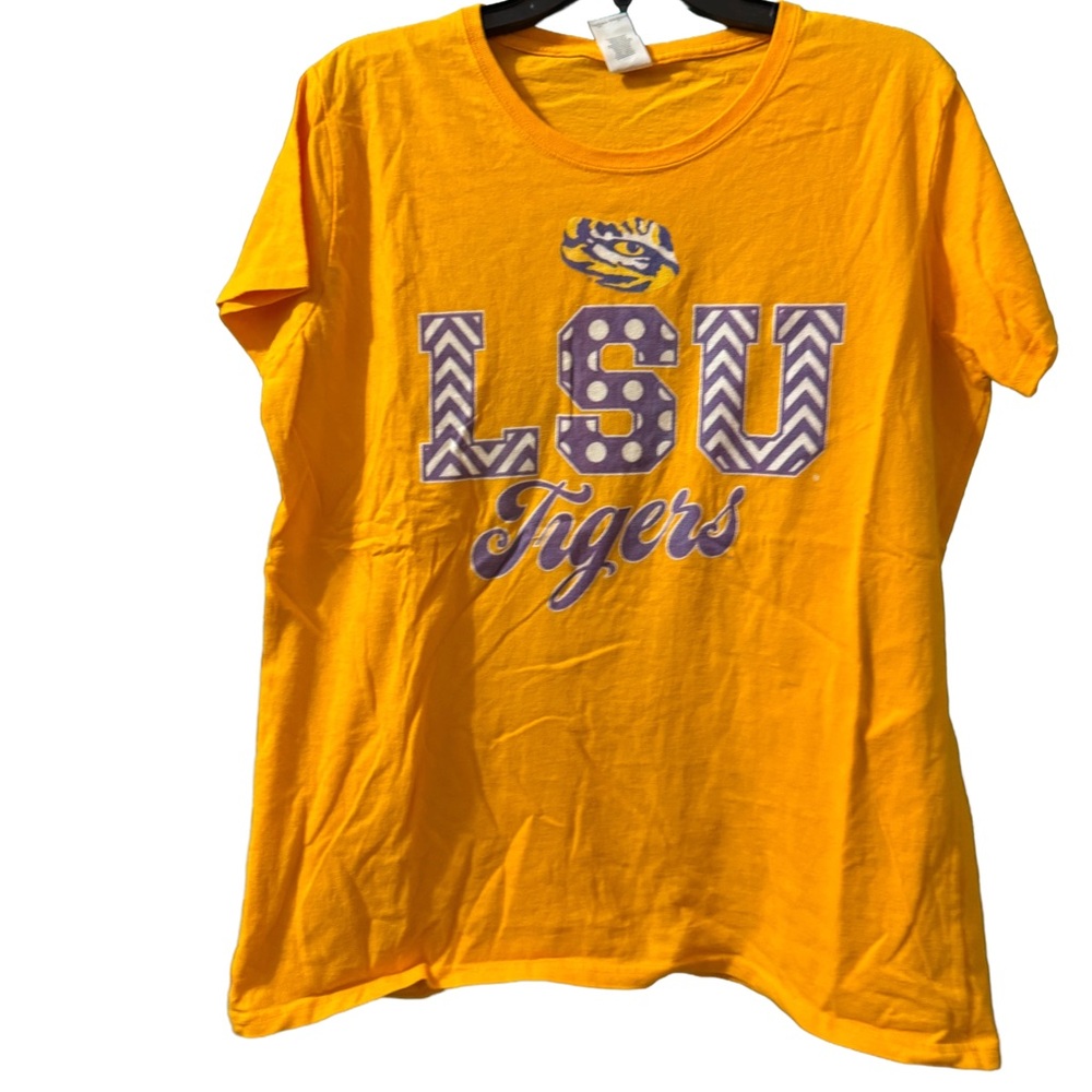 LSU Louisiana State University Tigers Gildan Women's Tee Shirt, XL